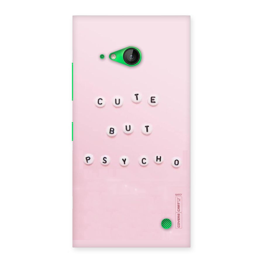 Cute But Psycho Back Case for Lumia 730