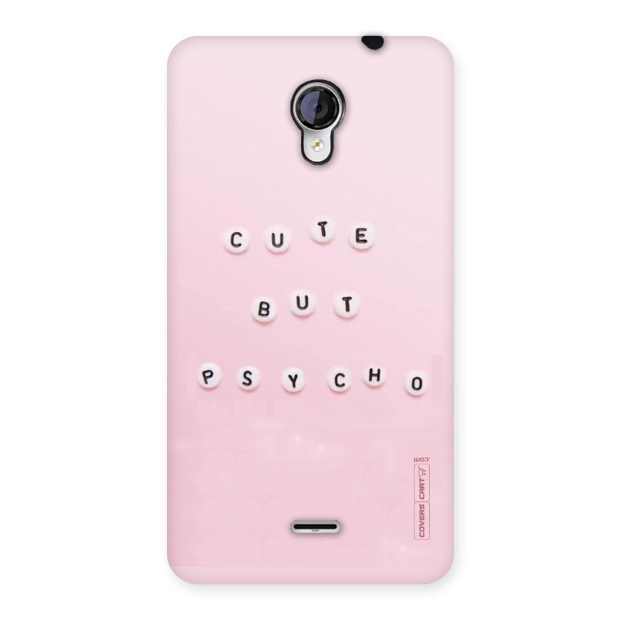Cute But Psycho Back Case for Micromax Unite 2 A106