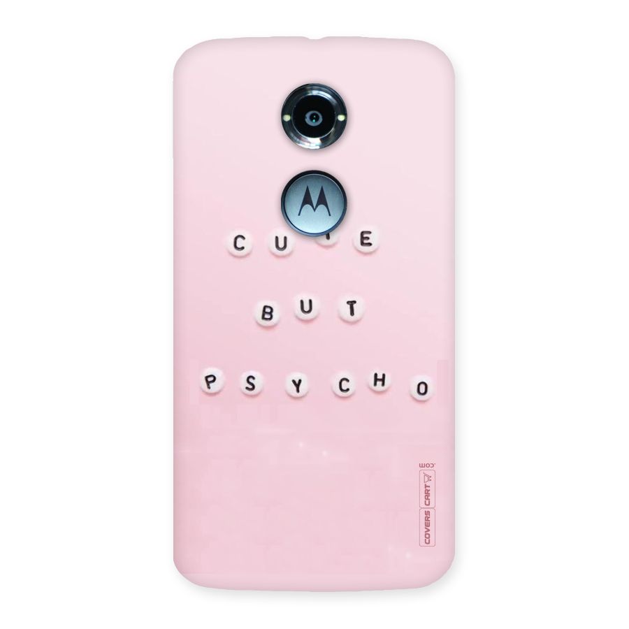 Cute But Psycho Back Case for Moto X 2nd Gen