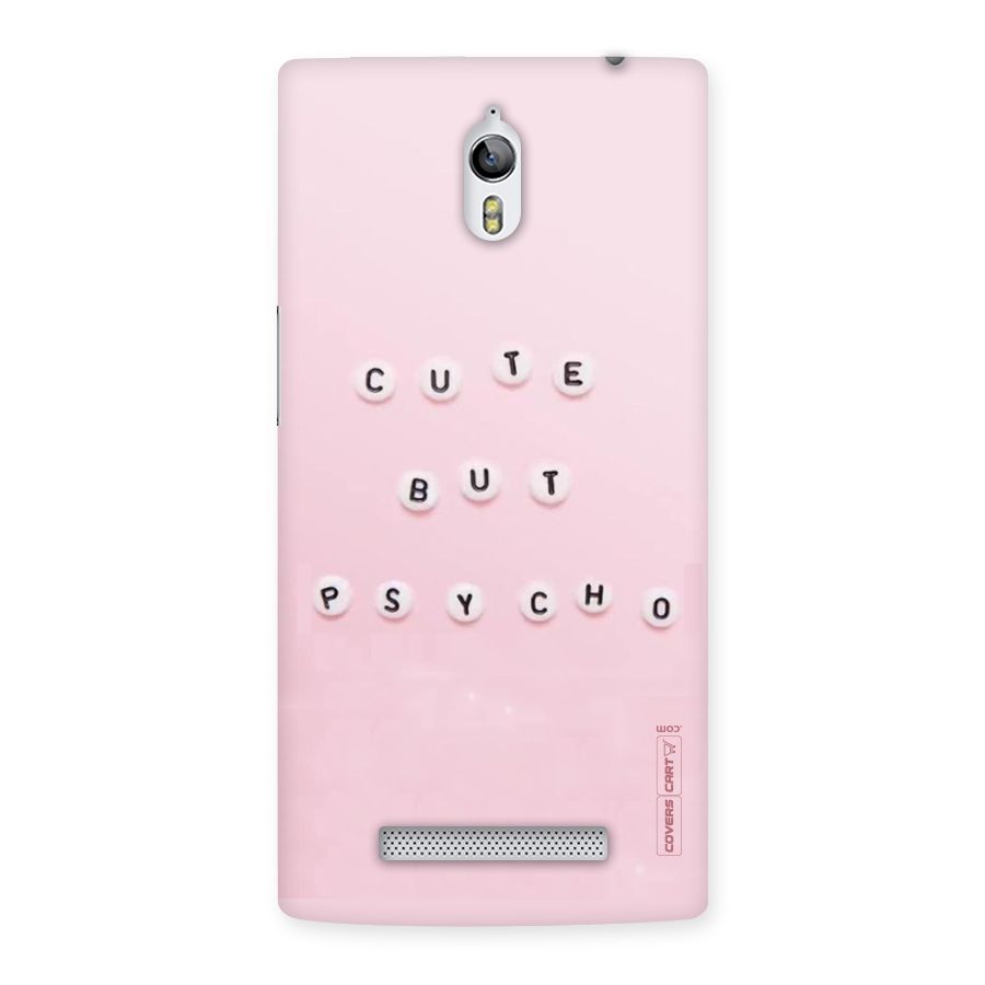 Cute But Psycho Back Case for Oppo Find 7