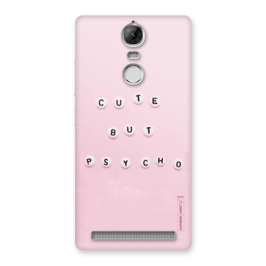 Cute But Psycho Back Case for Vibe K5 Note