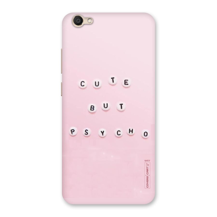 Cute But Psycho Back Case for Vivo V5