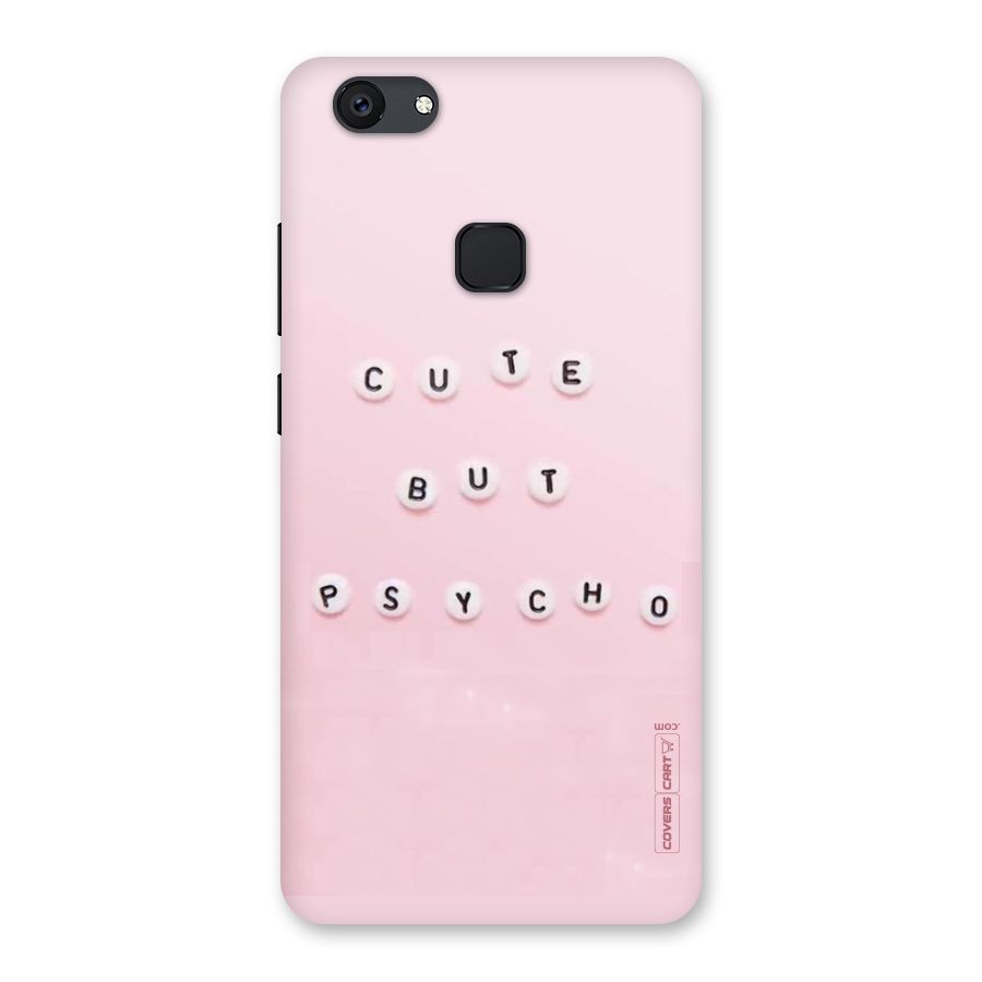 Cute But Psycho Back Case for Vivo V7 Plus