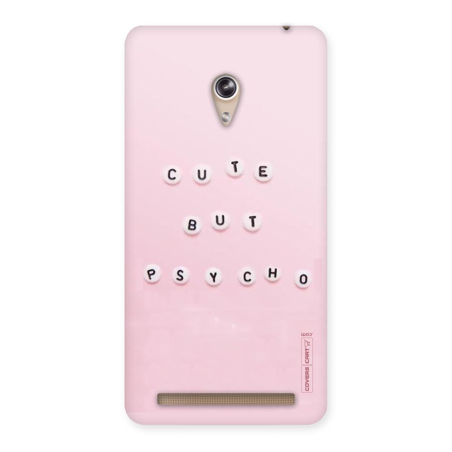 Cute But Psycho Back Case for Zenfone 6