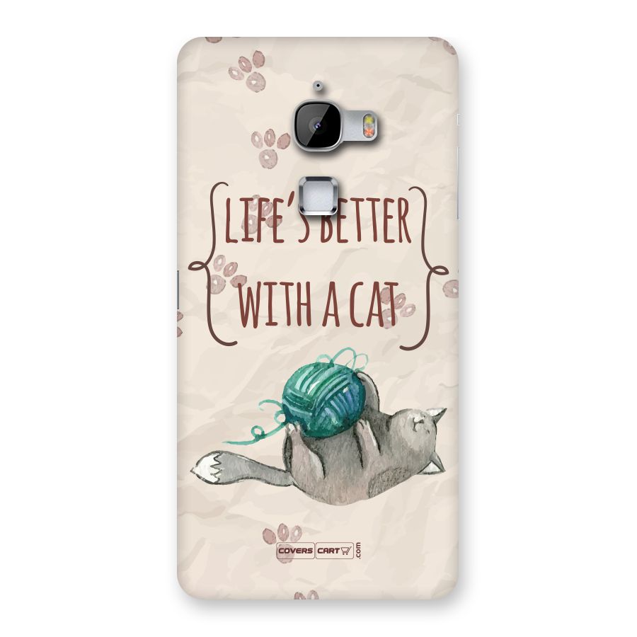 Cute Cat Back Case for LeTv Le Max