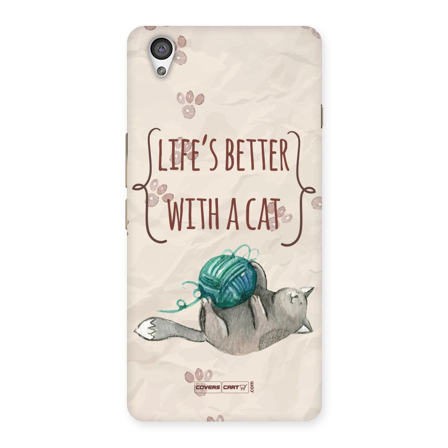 Cute Cat Back Case for OnePlus X