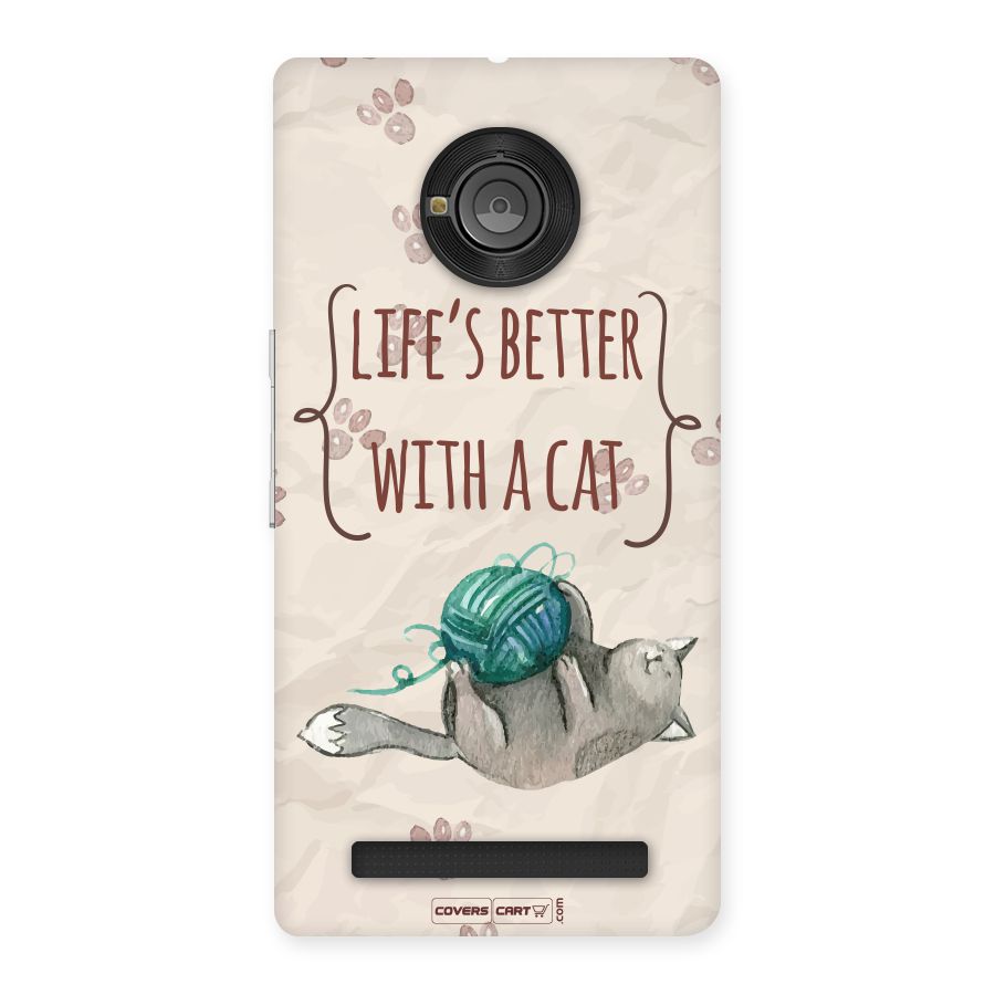 Cute Cat Back Case for Yu Yuphoria