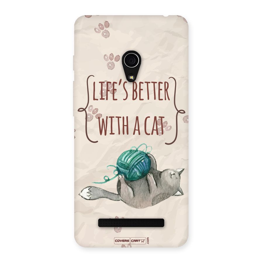 Cute Cat Back Case for Zenfone 5