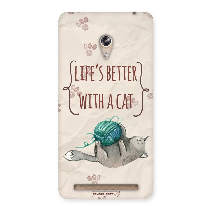 Cute Cat Back Case for Zenfone 6