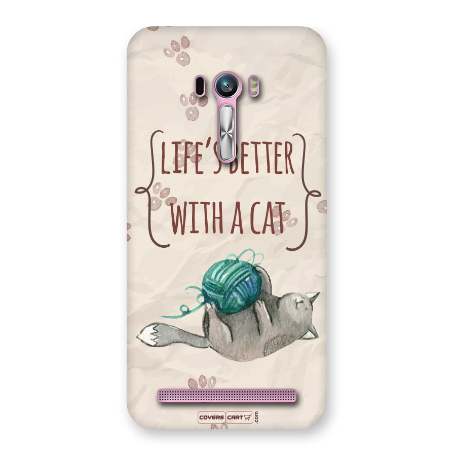 Cute Cat Back Case for Zenfone Selfie