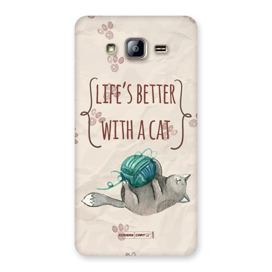 Cute Cat Back Case for Galaxy On5