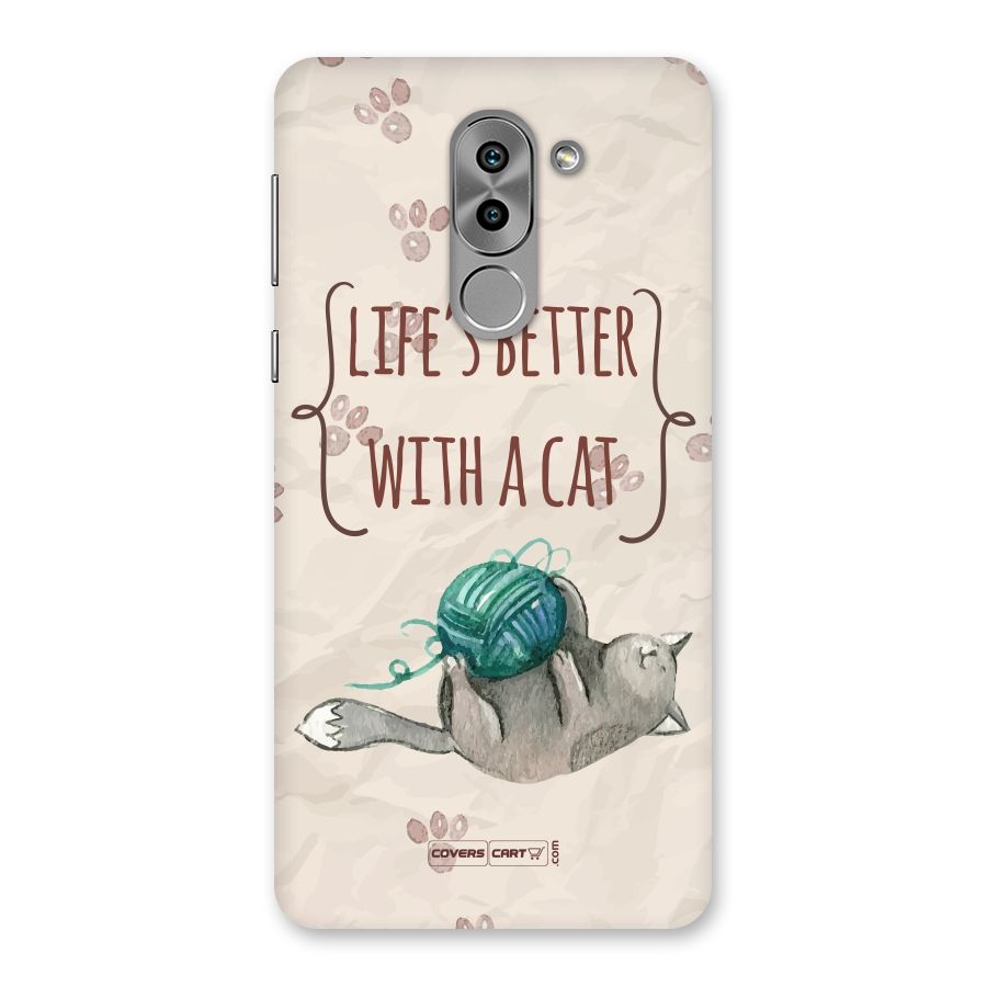 Cute Cat Back Case for Honor 6X