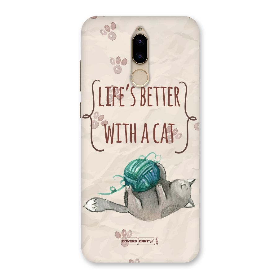 Cute Cat Back Case for Honor 9i
