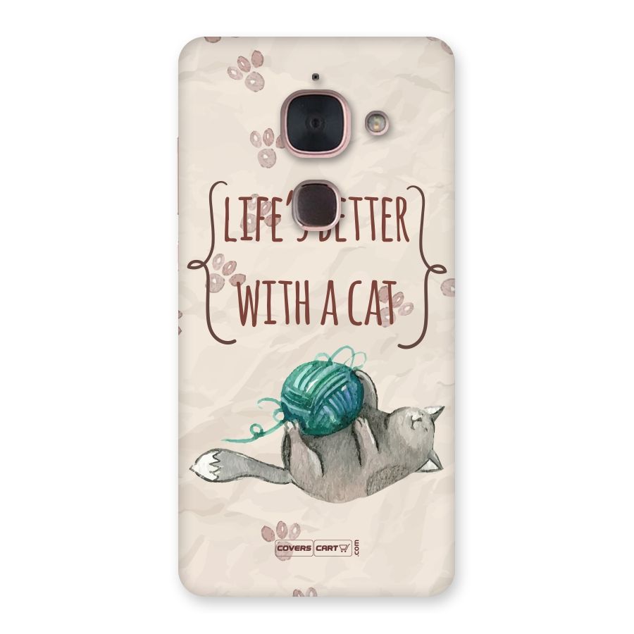 Cute Cat Back Case for Le Max 2