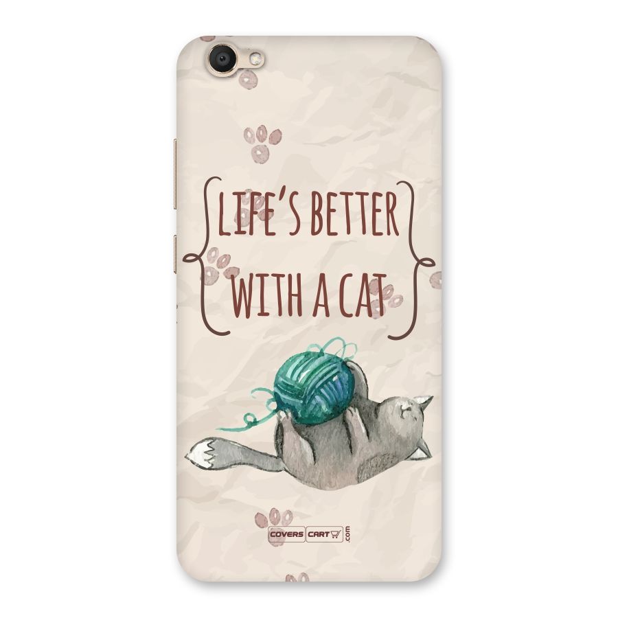 Cute Cat Back Case for Vivo V5
