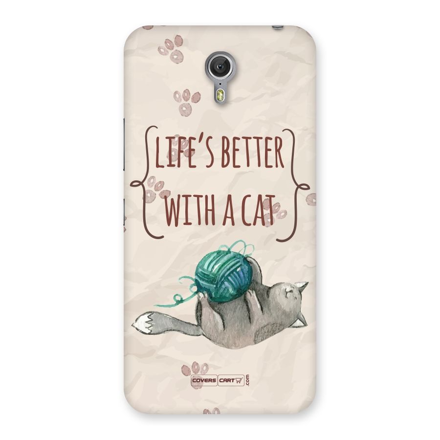 Cute Cat Back Case for Zuk Z1