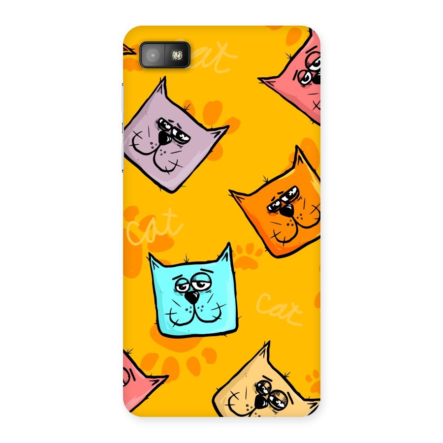 Cute Cat Pattern Back Case for Blackberry Z10