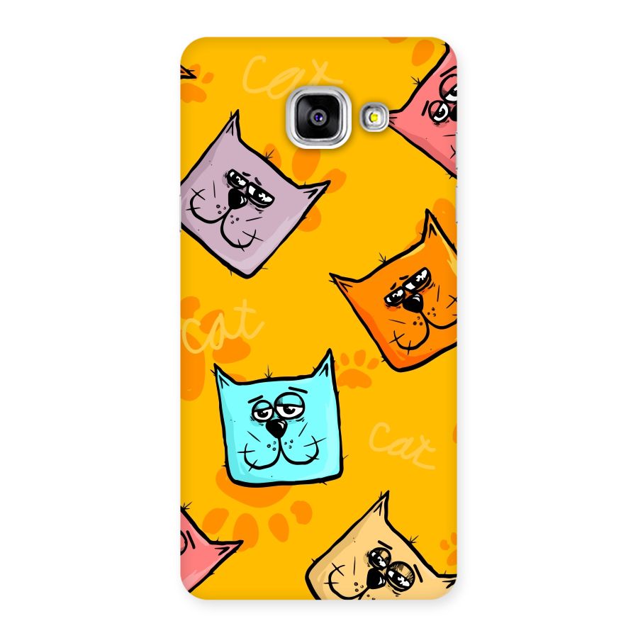 Cute Cat Pattern Back Case for Galaxy A5 2016