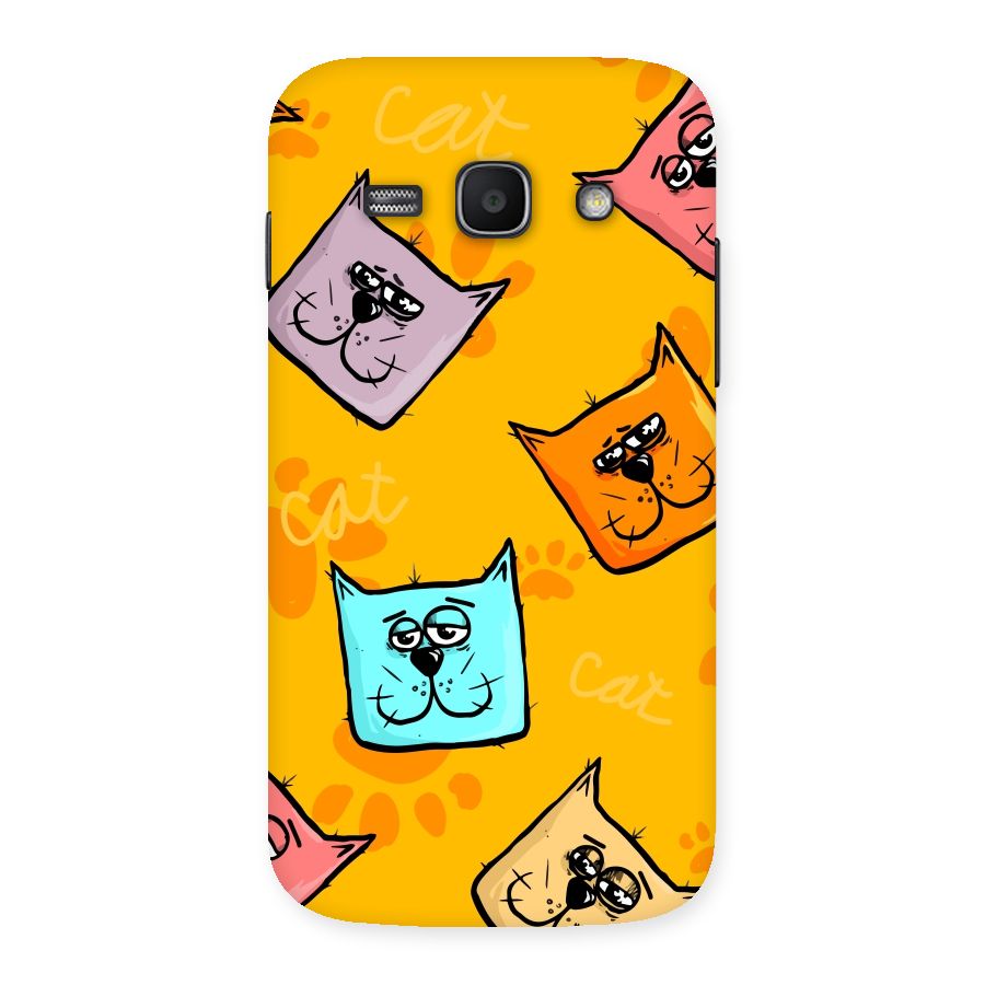 Cute Cat Pattern Back Case for Galaxy Ace 3