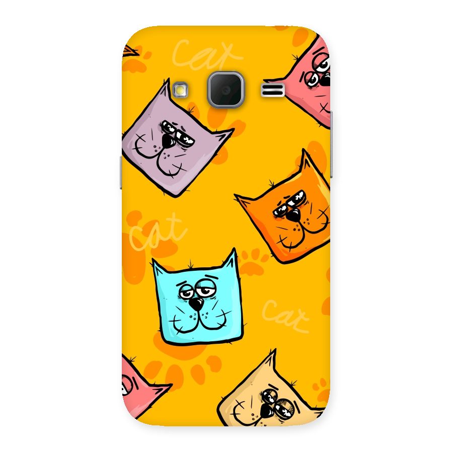 Cute Cat Pattern Back Case for Galaxy Core Prime