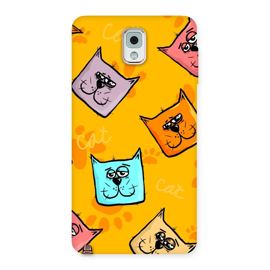 Cute Cat Pattern Back Case for Galaxy Note 3