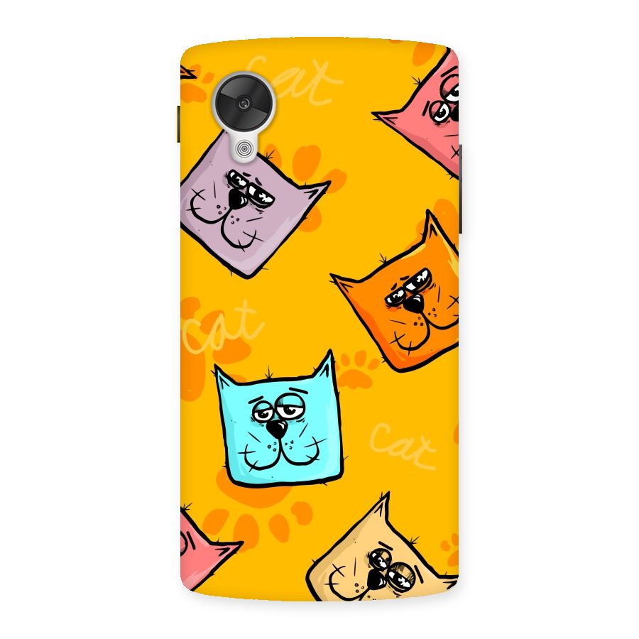 Cute Cat Pattern Back Case for Google Nexsus 5