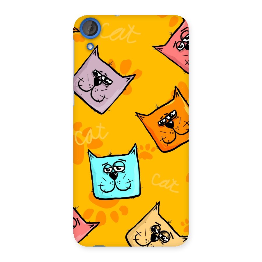 Cute Cat Pattern Back Case for HTC Desire 820