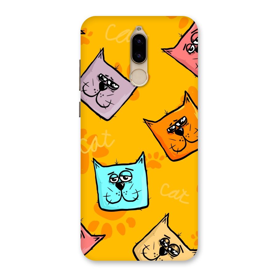 Cute Cat Pattern Back Case for Honor 9i