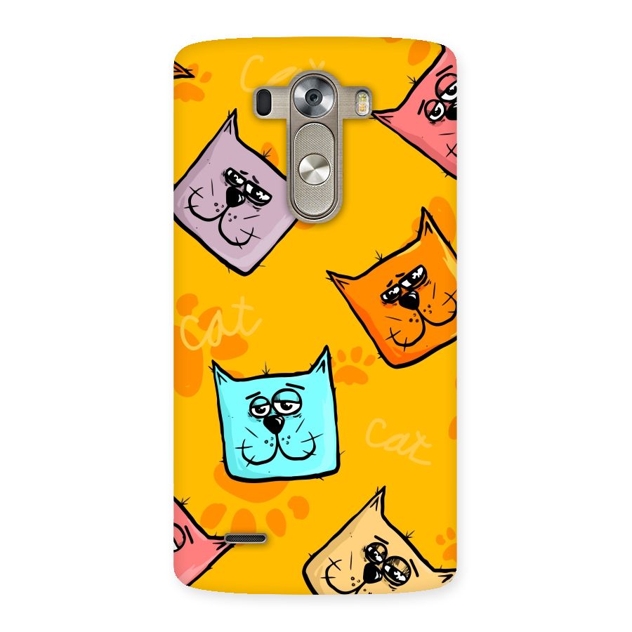 Cute Cat Pattern Back Case for LG G3