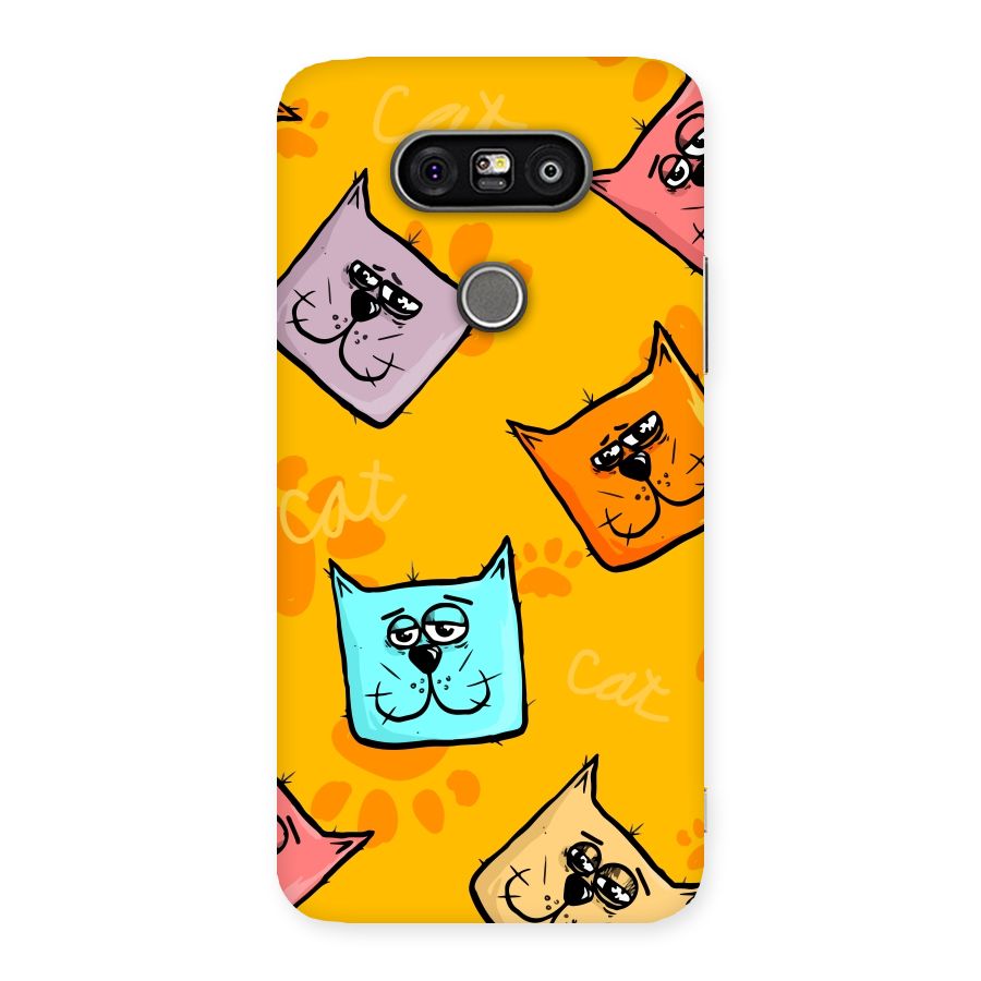 Cute Cat Pattern Back Case for LG G5