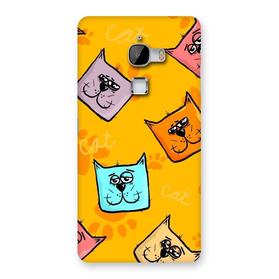 Cute Cat Pattern Back Case for LeTv Le Max