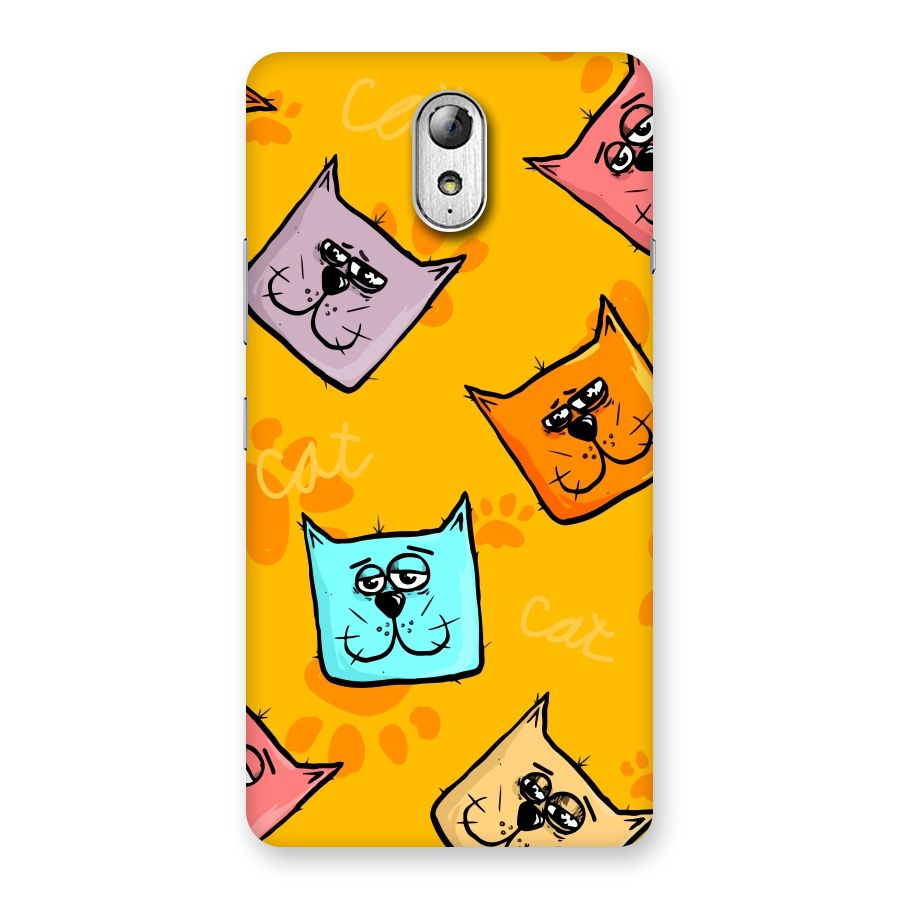Cute Cat Pattern Back Case for Lenovo Vibe P1M