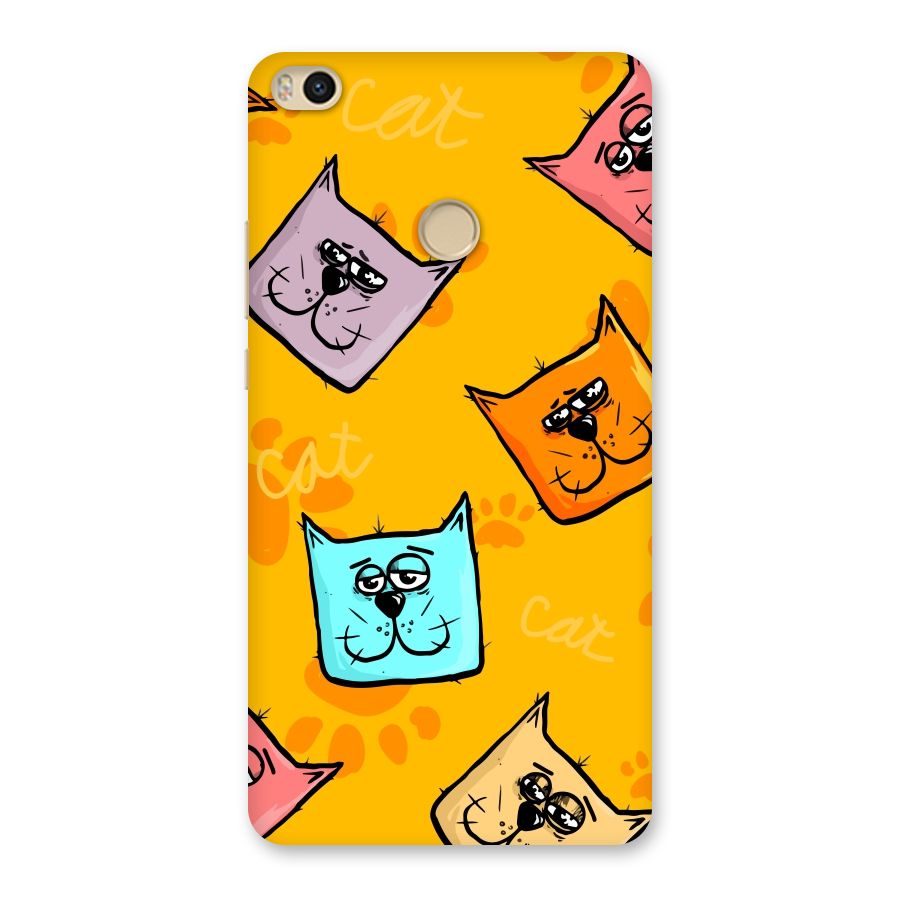 Cute Cat Pattern Back Case for Mi Max 2