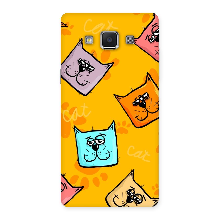 Cute Cat Pattern Back Case for Samsung Galaxy A5
