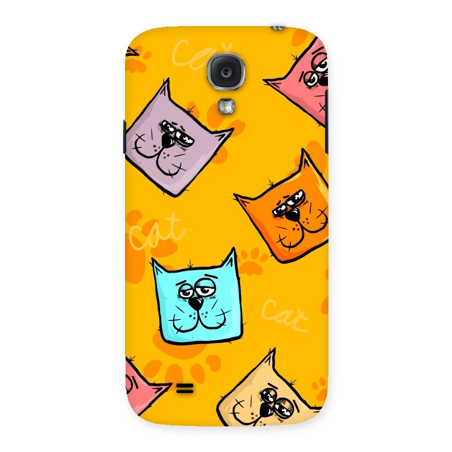 Cute Cat Pattern Back Case for Samsung Galaxy S4