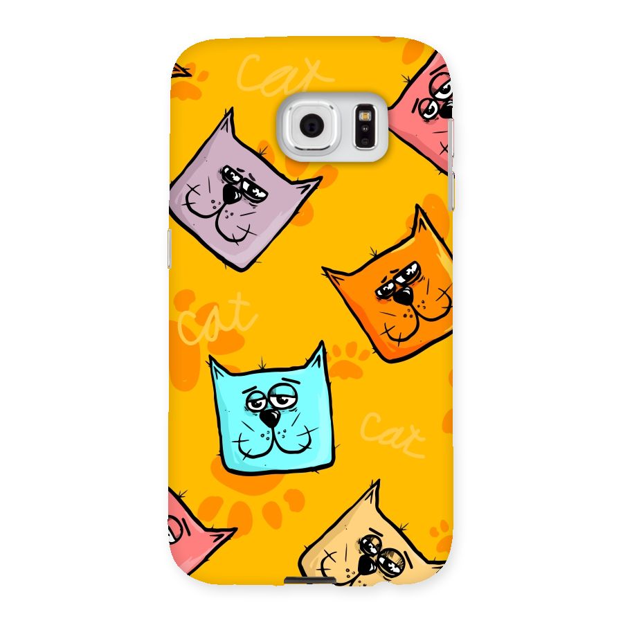 Cute Cat Pattern Back Case for Samsung Galaxy S6