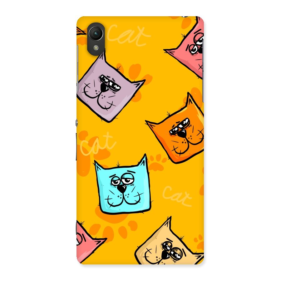 Cute Cat Pattern Back Case for Sony Xperia Z2