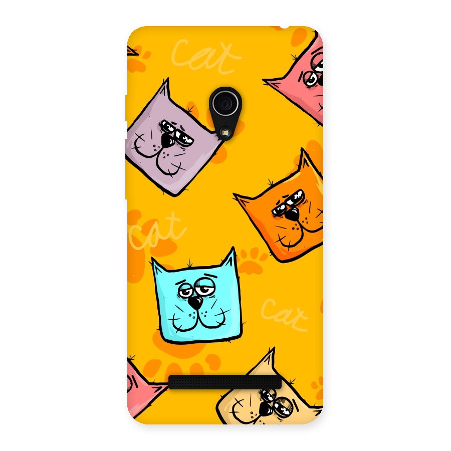 Cute Cat Pattern Back Case for Zenfone 5