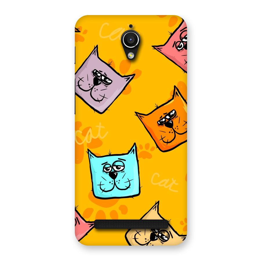 Cute Cat Pattern Back Case for Zenfone Go