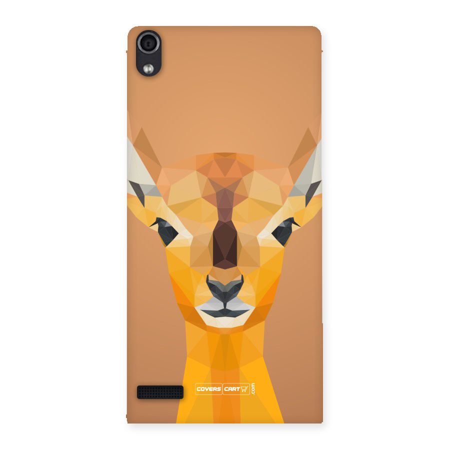 Cute Deer Back Case for Ascend P6