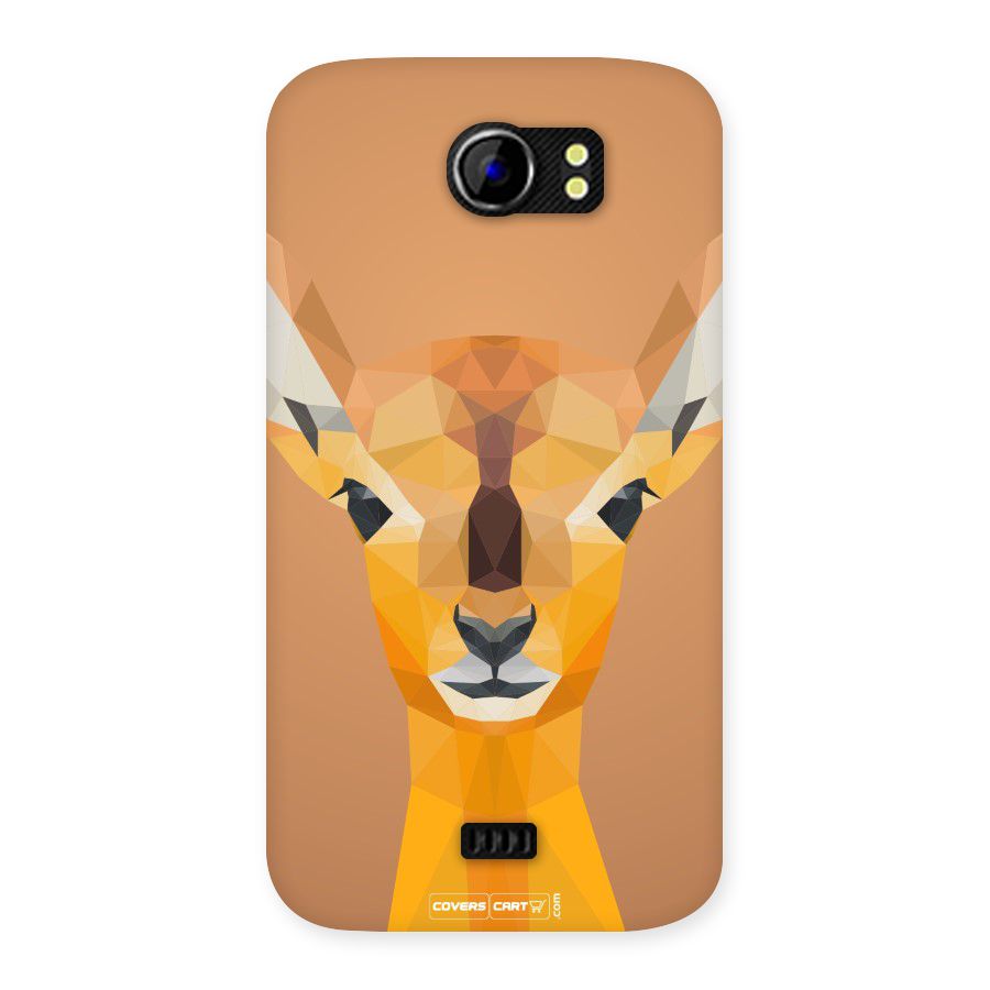Cute Deer Back Case for Micromax Canvas 2 A110