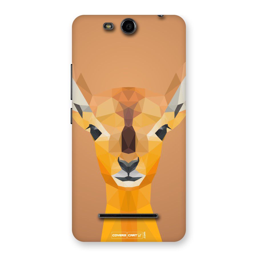 Cute Deer Back Case for Micromax Canvas Juice 3 Q392