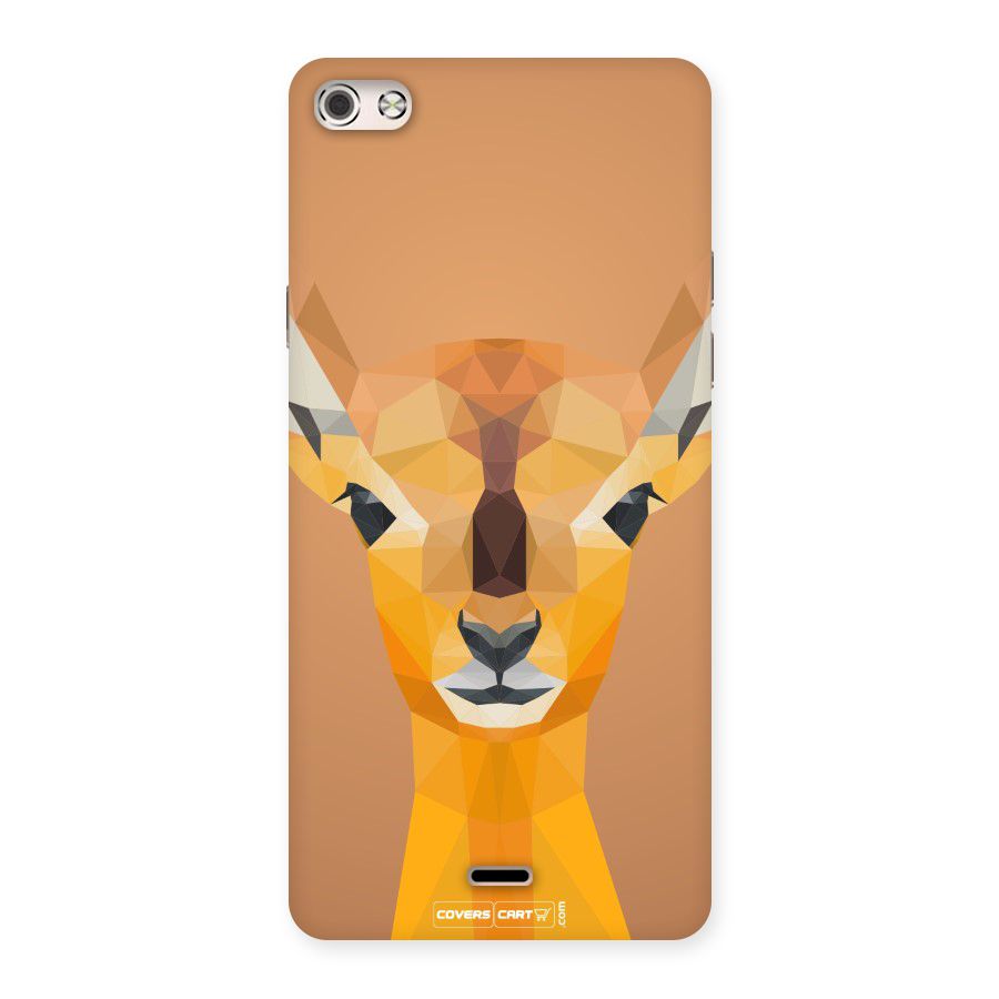 Cute Deer Back Case for Micromax Canvas Silver 5