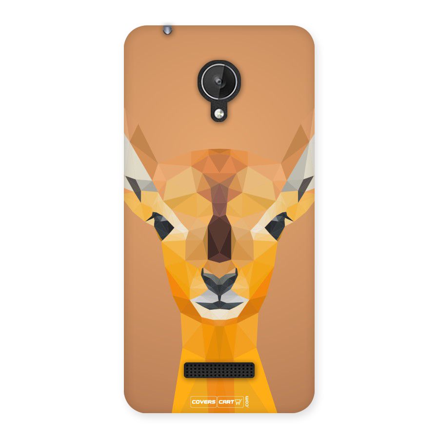 Cute Deer Back Case for Micromax Canvas Spark Q380