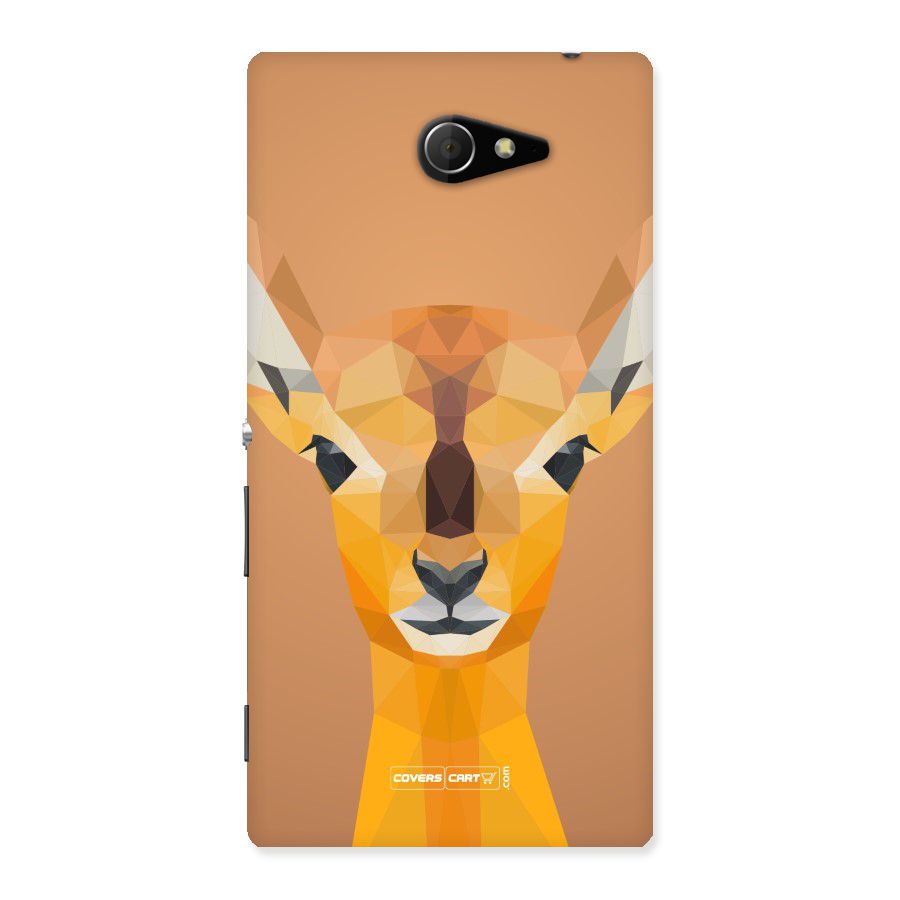 Cute Deer Back Case for Sony Xperia M2