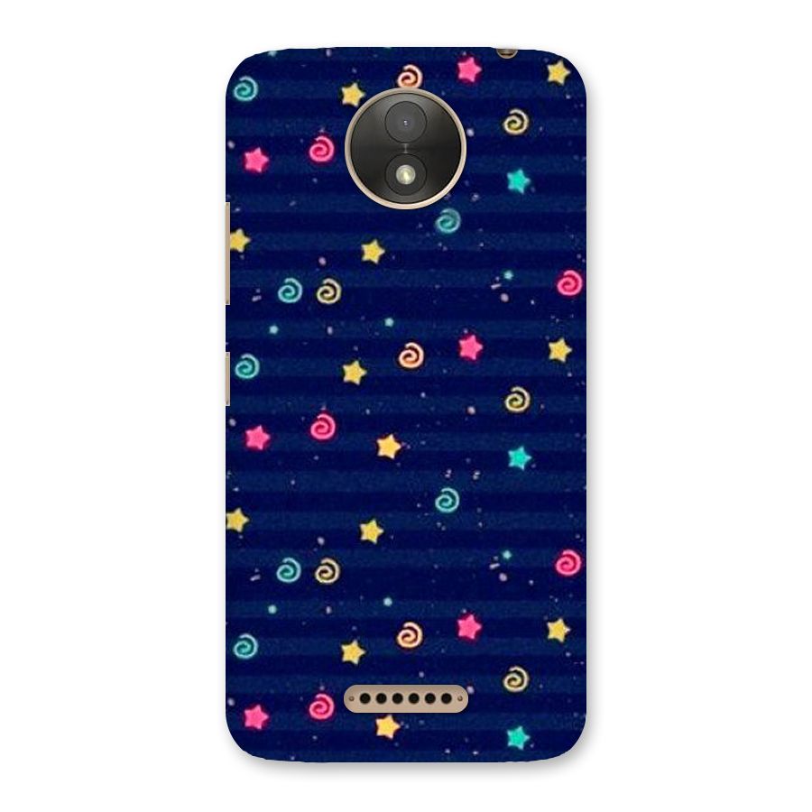 Cute Design Back Case for Moto C Plus