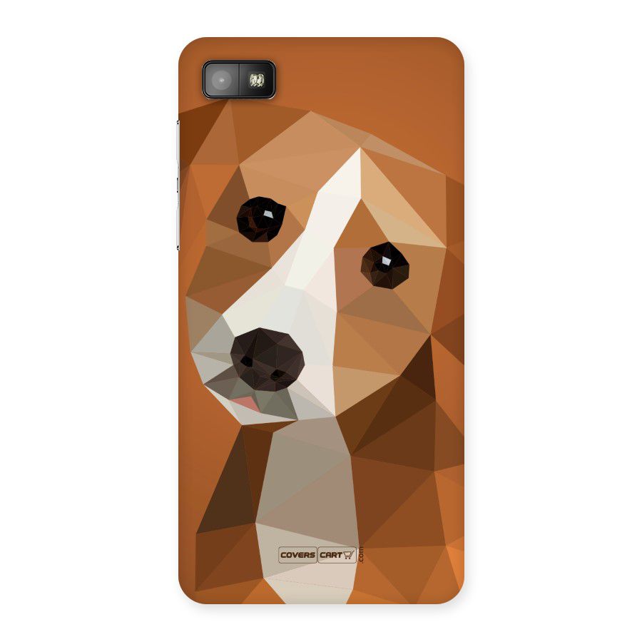 Cute Dog Back Case for Blackberry Z10