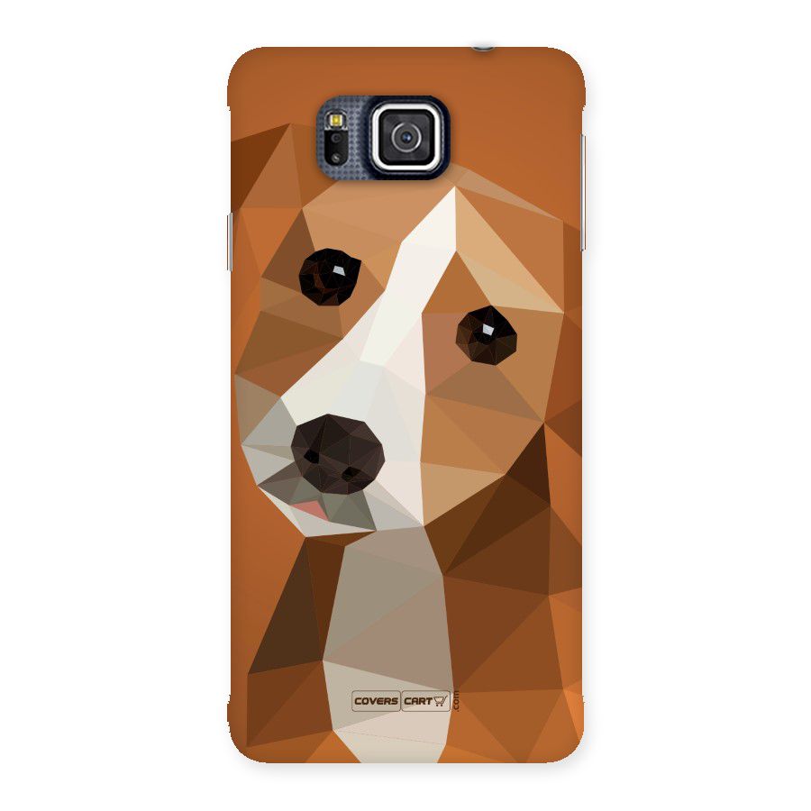 Cute Dog Back Case for Galaxy Alpha