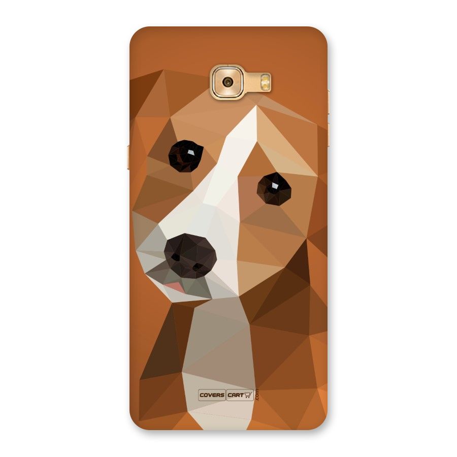 Cute Dog Back Case for Galaxy C9 Pro