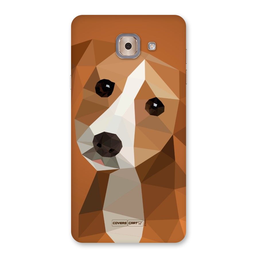 Cute Dog Back Case for Galaxy J7 Max
